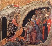 Duccio di Buoninsegna Descent to Hell oil on canvas